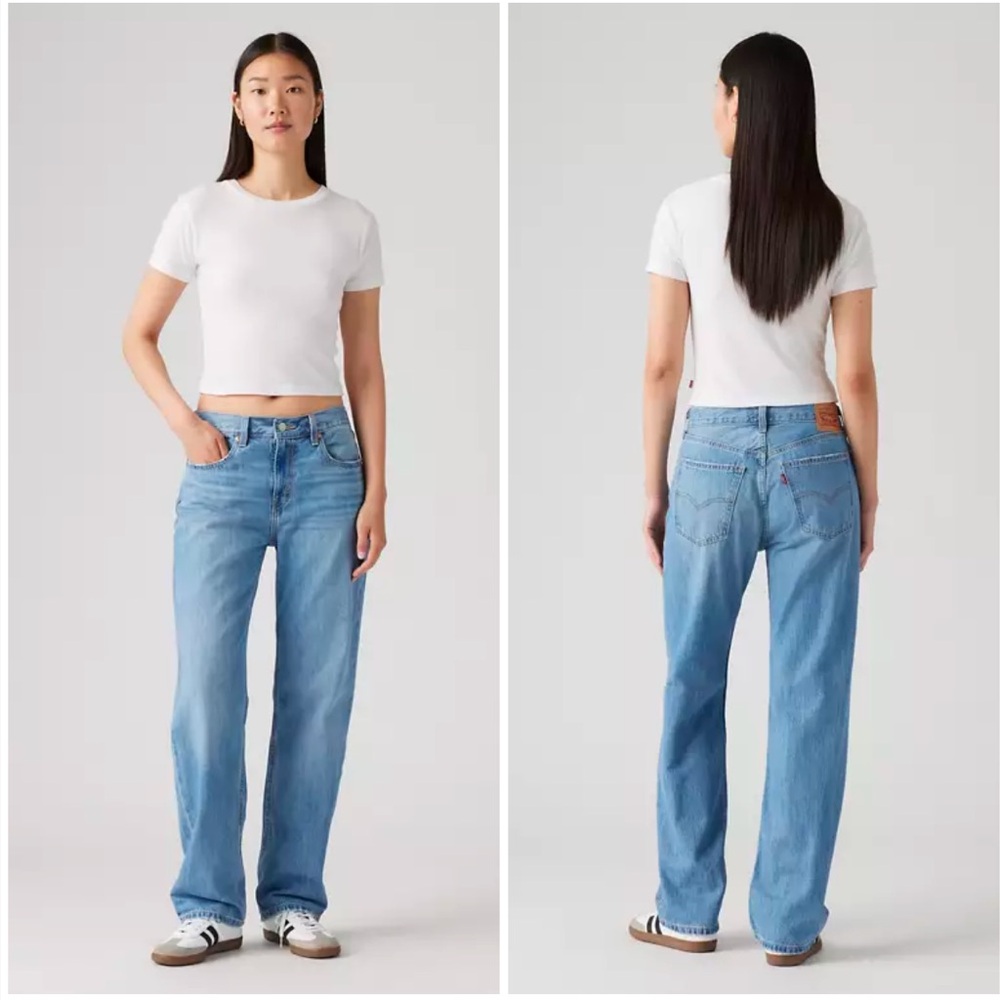 Levi’s LOW PRO WOMEN'S JEANS Size 28 in Light Wash